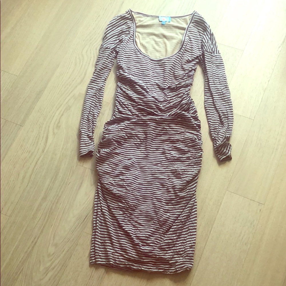 Striped Plenty Dress Size S